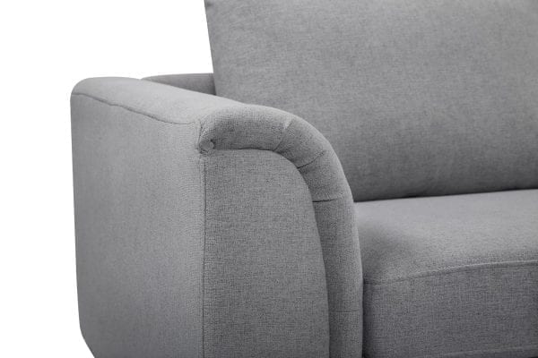OLLON Right Facing Fabric Sectional Sofa