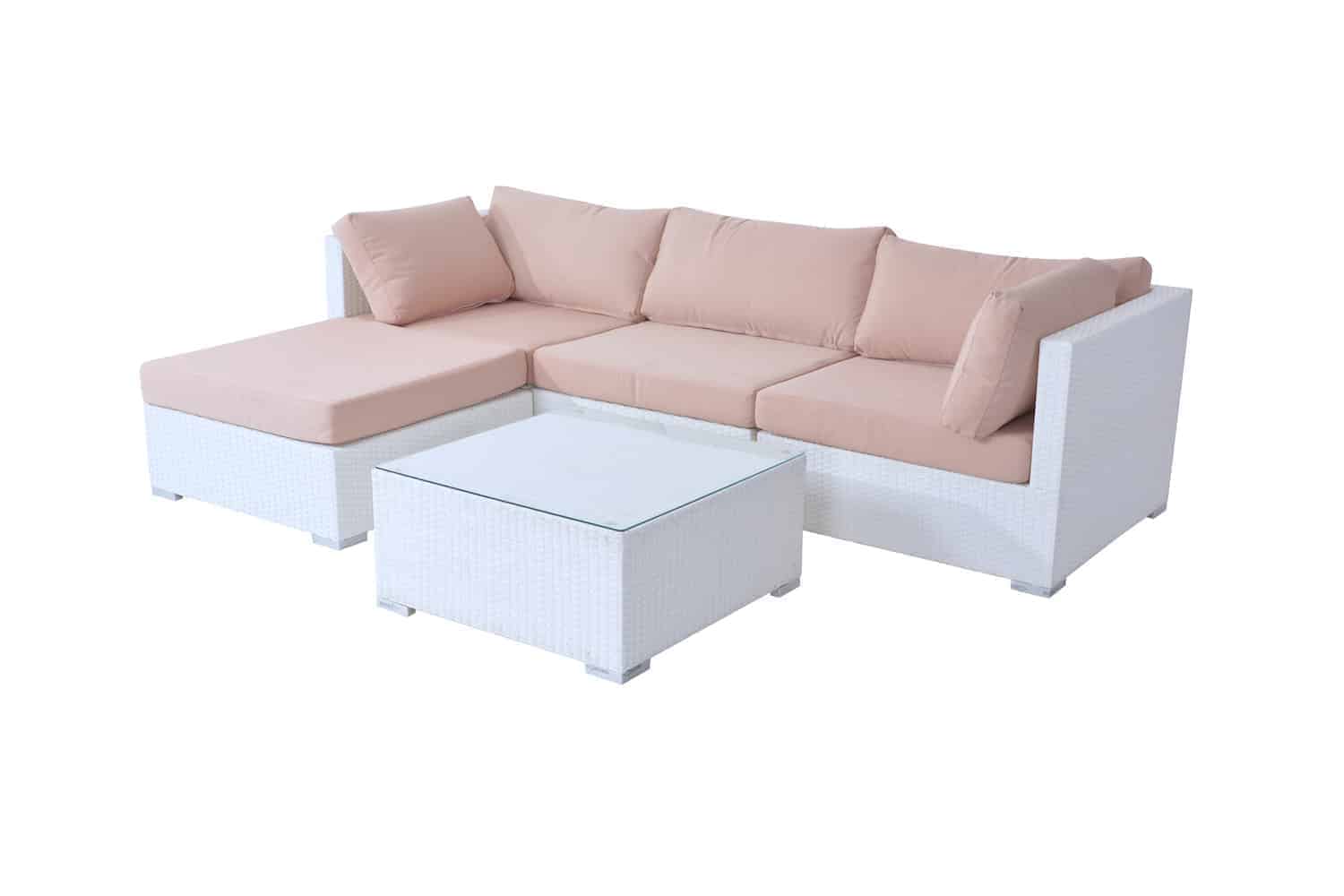 Wicker Sectional Set