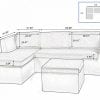 Outdoor Patio Sectional Quick Dry Foam