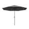 Denia Led Market Umbrella 10 feet, Dark Grey