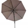 Valencia Cantilever Umbrella With Base Mocha